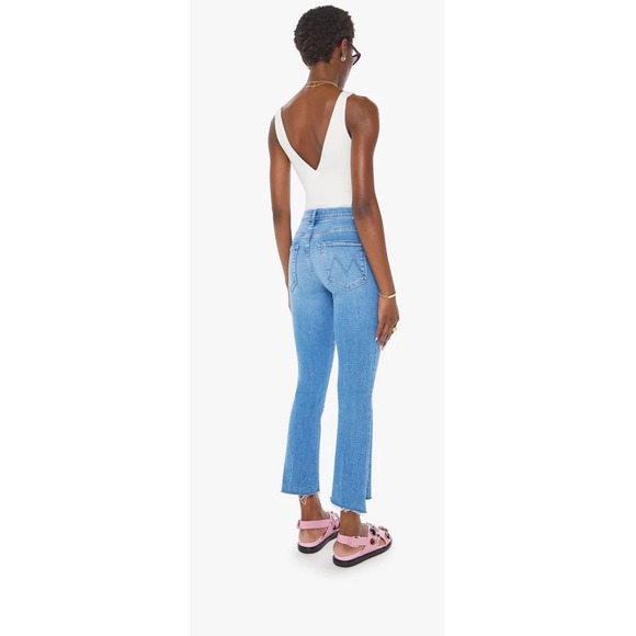 MOTHER Denim - Mother Denim The Insider Crop Step Fray Jeans Size 24 Limited Edition Wash